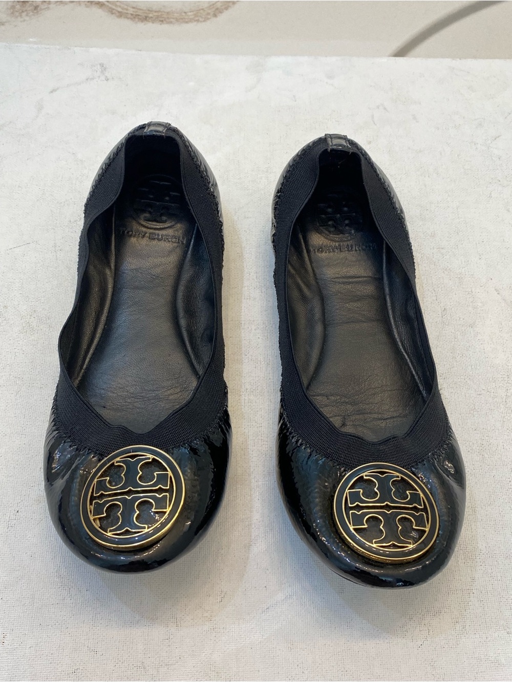 Tory Burch Caroline Ballets flat Size 5.5M excellent condition good bottom
